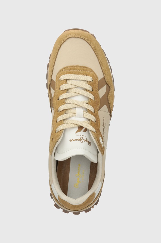 Pepe Jeans sneakersy PLS40020 beżowy PLS40020