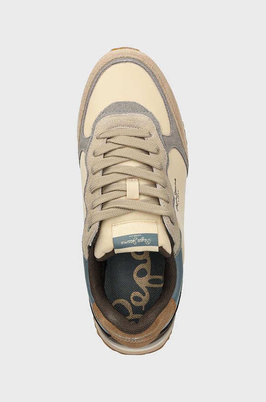 Sneakers boty Pepe Jeans PLS60025 béžová PLS60025