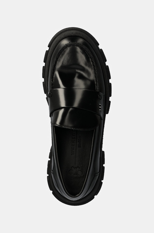 Weekend Max Mara mocassini in pelle CONERO nero 2425526015600.B.CONERO