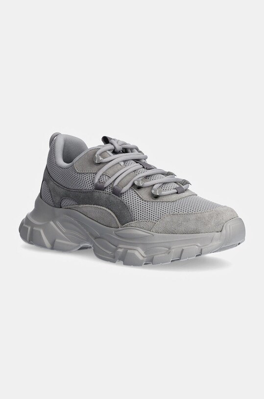 Weekend Max Mara sneakers BEBBIO pelle scamosciata grigio 2425766035600.M.GREY.B