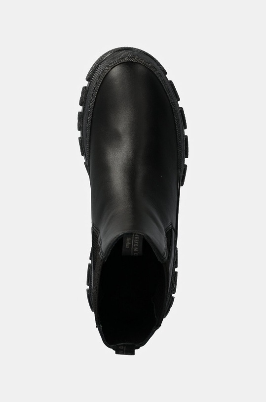 Weekend Max Mara cizme de piele ELLISSE negru 2425796035600.B.ELLISSE