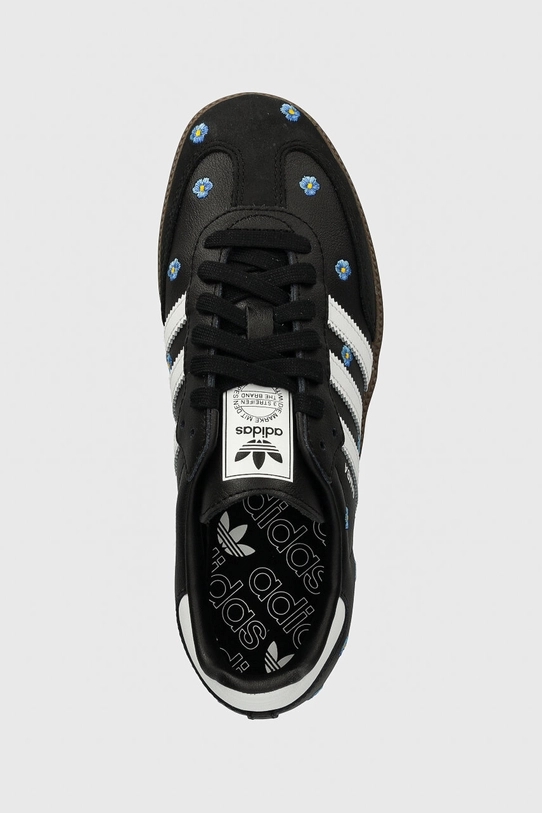 Δερμάτινα αθλητικά παπούτσια adidas Originals Samba OG W μαύρο IF4397