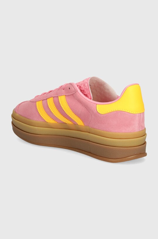 Boty Semišové tenisky adidas Originals Gazelle Bold W IF4498 růžová