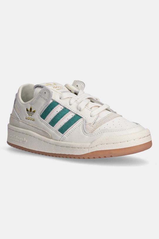 adidas Originals sneakers in pelle Forum Low Cl W pelle fiore beige IF7220