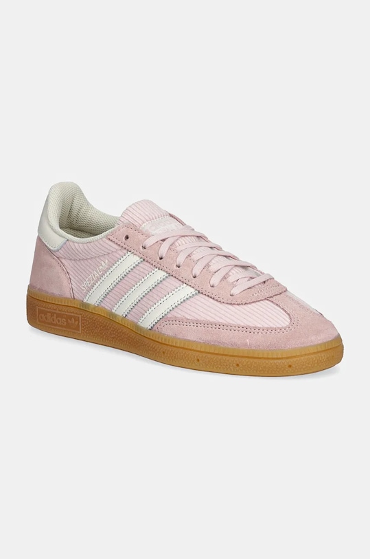 Tenisky adidas Originals Handball Spezial W semišová koža ružová IG1977