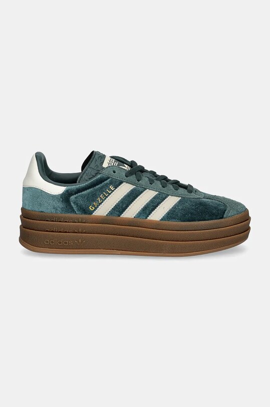 adidas Gazelle Bold Mineral Green Velvet IG4391 turquoise AW24