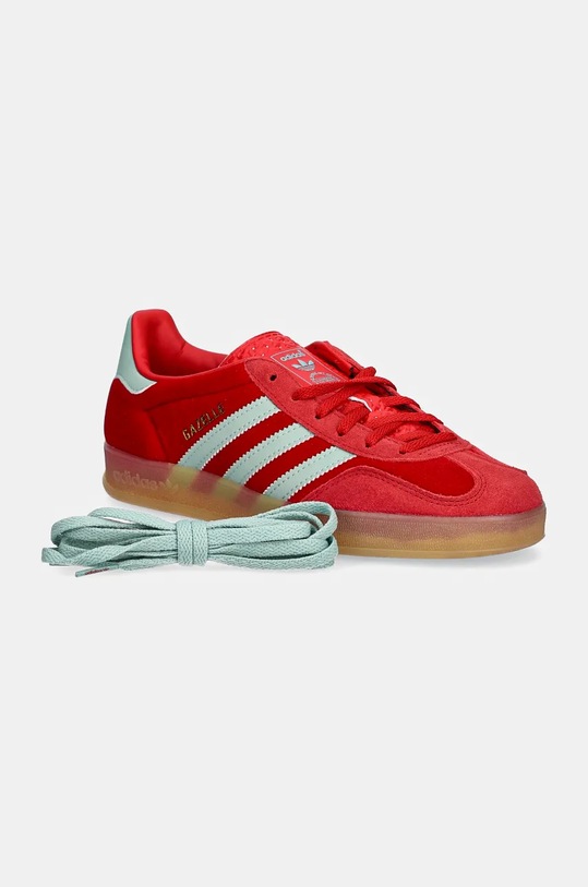 adidas Gazelle Indoor Better Scarlet Hazy Green IG6786 red