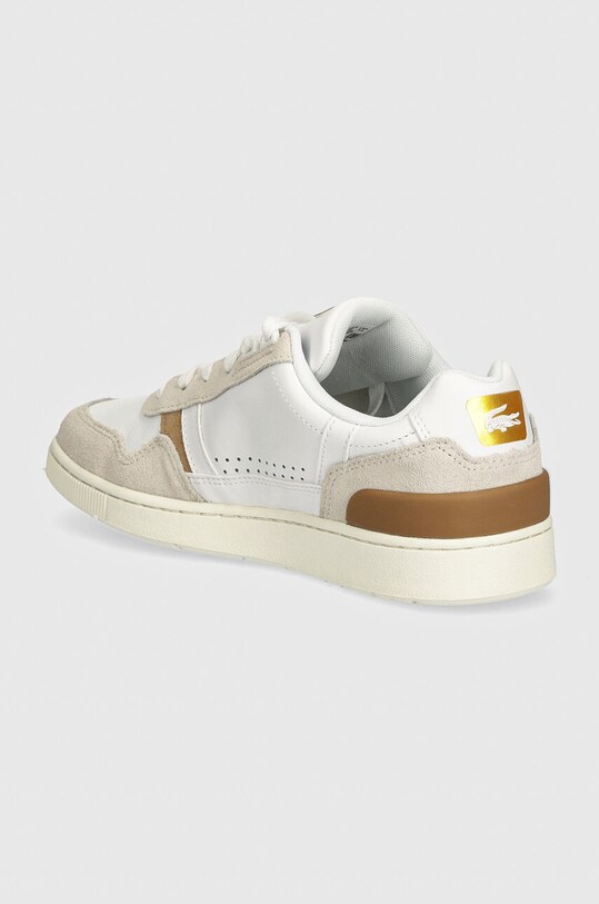 Încălțăminte Lacoste sneakers din piele T-CLIP 0722 1 COU SFA 43SFA0009 alb