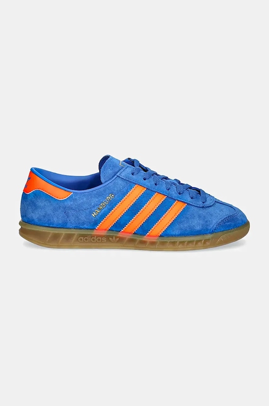 adidas Originals sneakers din piele întoarsă Hamburg W IH5471 albastru AW24