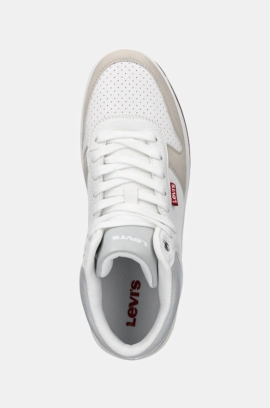 Sneakers boty Levi's DRIVE S HIGH bílá 000EJ.0002