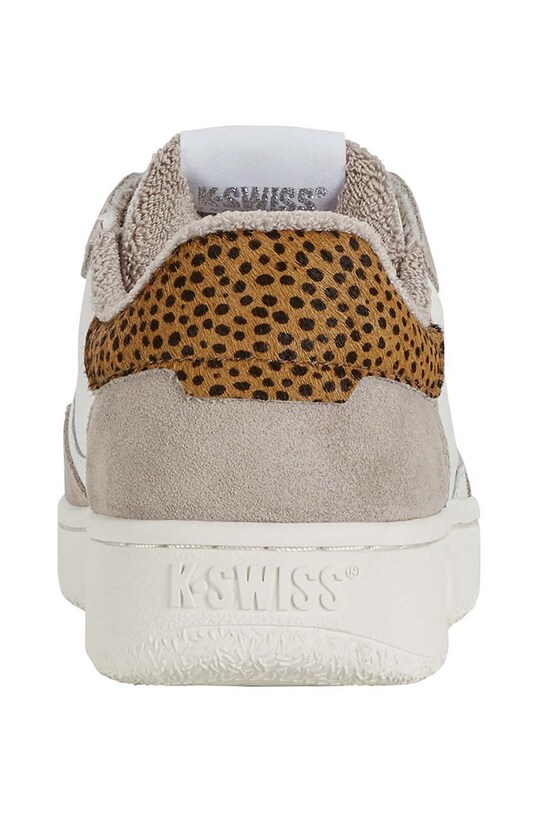 Кожаные кроссовки K-Swiss SLAMMSHIELD II бежевый 94312.185.M