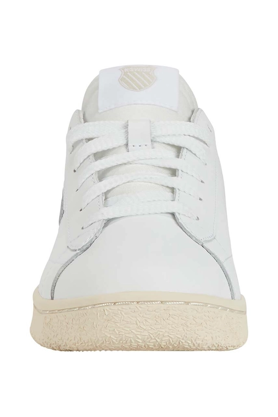 Încălțăminte K-Swiss sneakers din piele SLAMMKLUB CC 98911.149.M alb