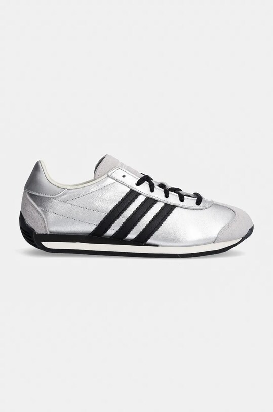 Кожаные кроссовки adidas Originals Country OG W JH6337 серебрянный AW24