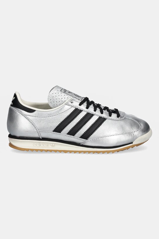 Kožené tenisky adidas Originals Sl 72 OG W JH6363 strieborná AW24