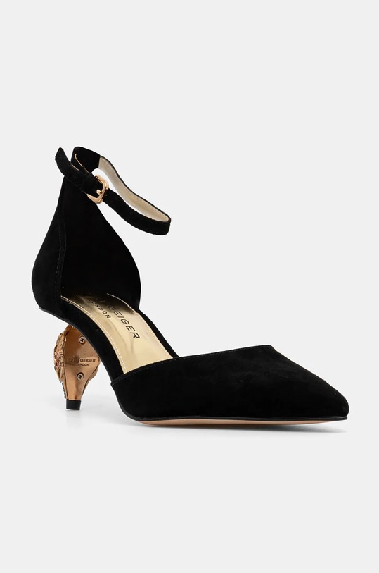 Kurt Geiger London pantofi cu toc Eagle Heel Pump subțire negru 3431305209.BLACK
