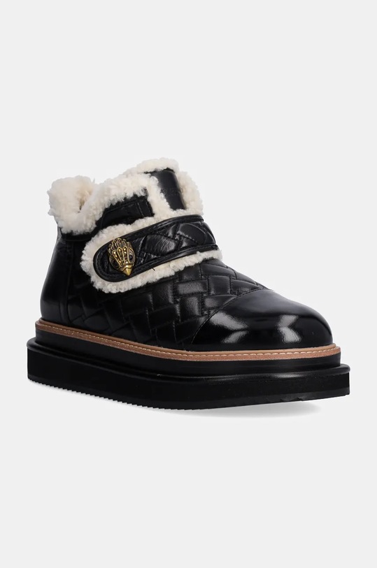 Кожаные сапоги Kurt Geiger London Orson Strap Boot слегка утеплённая модель чёрный 3442809109.BLKOTH
