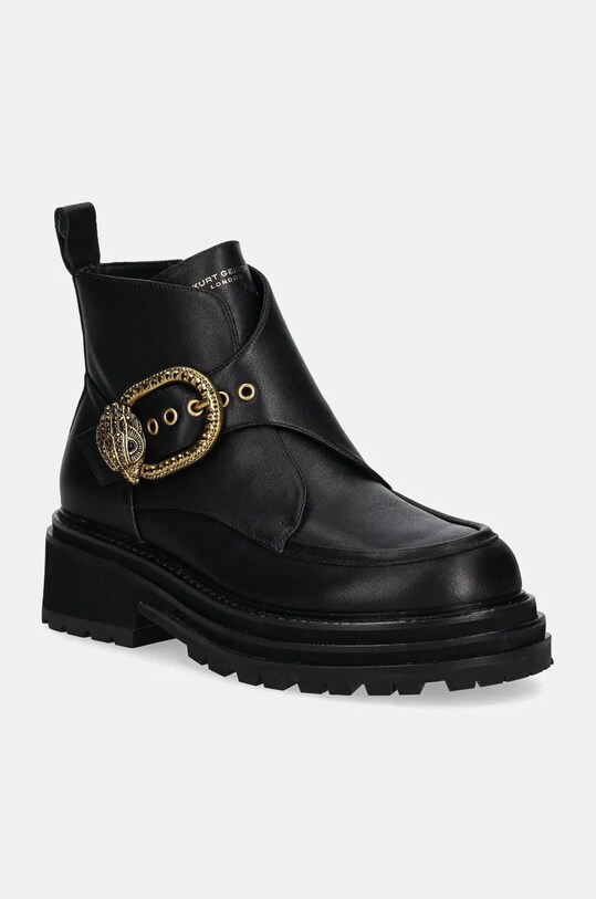 Шкіряні черевики Kurt Geiger London Mayfair Chunky Boot без утеплення чорний 3437900109.BLACK