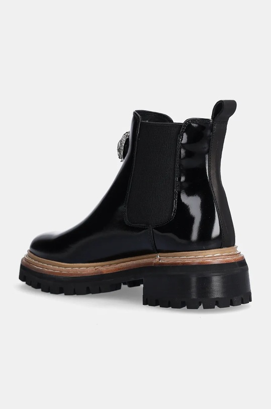 Încălțăminte Kurt Geiger London ghete chelsea de piele Belgravia Chelsea Boot 3491900309.BLACK negru