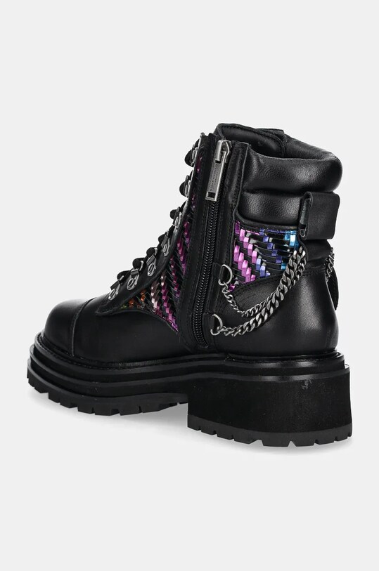 Обувь Кожаные полусапоги Kurt Geiger London Chelsea Combat Boot 3423805019.BLACKCOMB чёрный