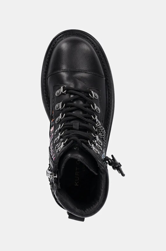 Kurt Geiger London workery skórzane Chelsea Combat Boot czarny 3423805019.BLACKCOMB