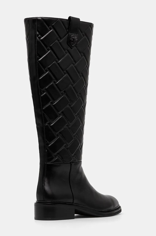 Взуття Шкіряні чоботи Kurt Geiger London Kensington Quilt High Leg 3453800109.BLACK чорний