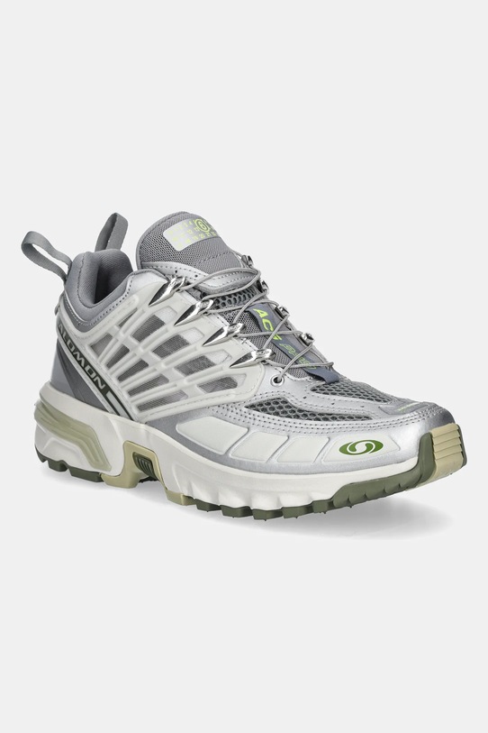 Кросівки MM6 Maison Margiela x Salomon текстильний сірий S59WS0215.P7012