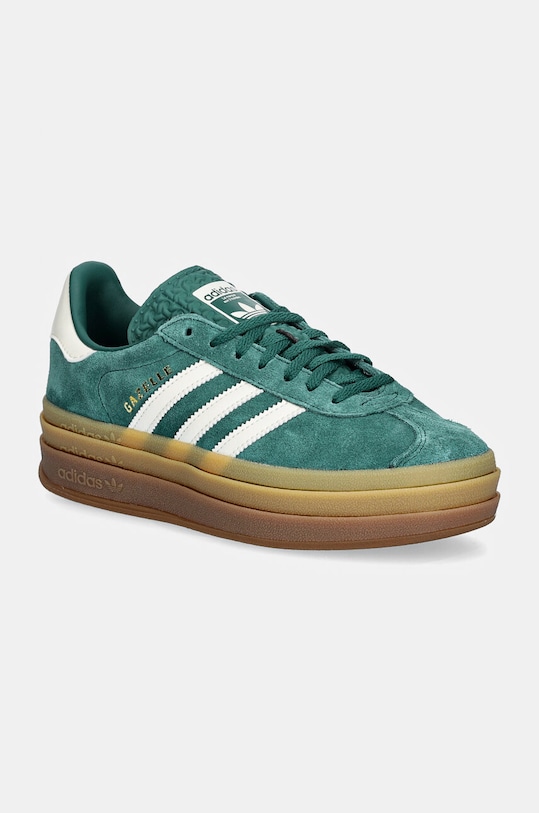 adidas Gazelle Bold Collegiate Green suede green JI0325