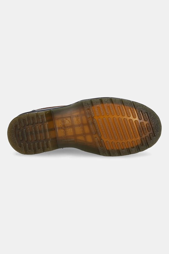 MM6 Maison Margiela mocasini de piele MM6 Maison Margiela x Dr. Martens S66WR0029.P8031 burgundia