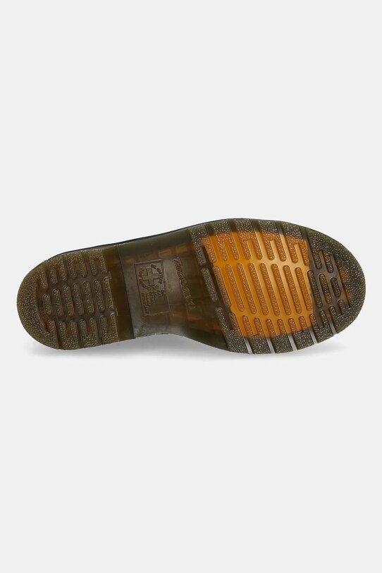 MM6 Maison Margiela cizme de piele MM6 Maison Margiela x Dr. Martens S66WU0125.P8029 burgundia