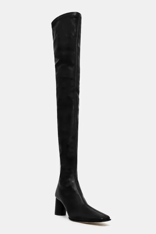 MM6 Maison Margiela csizma magas fekete S66WW0089.P7973