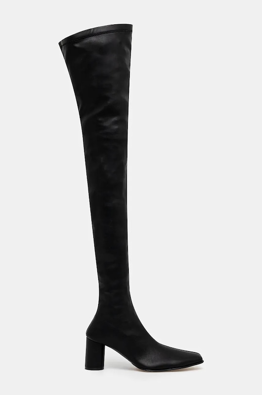 MM6 Maison Margiela csizma S66WW0089.P7973 fekete AW24