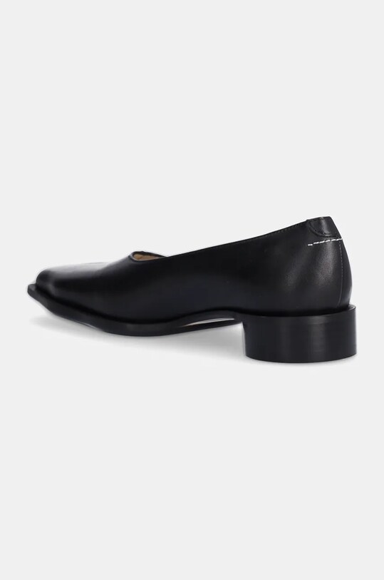 Παπούτσια Δερμάτινες μπαλαρίνες MM6 Maison Margiela S66WZ0034.P3628 μαύρο