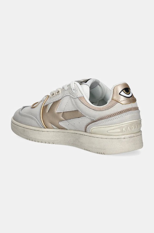Scarpe Kaotiko scarpe da ginnastica in nubuck BOSTON PIPING METAL AP005.03.2700 bianco