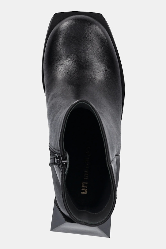 Шкіряні черевики United Nude Stage Boot чорний 107530116