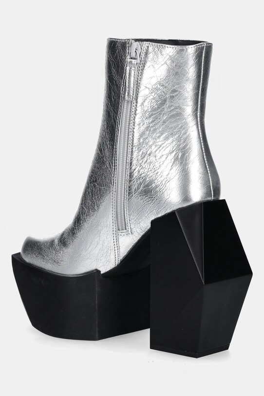 Взуття Шкіряні черевики United Nude Stage Boot 1075314116 срібний