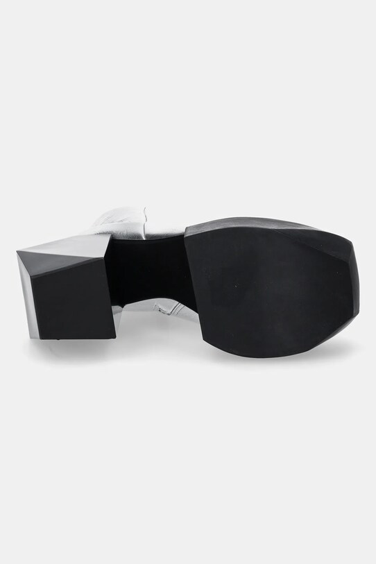 Шкіряні черевики United Nude Stage Boot 1075314116 срібний