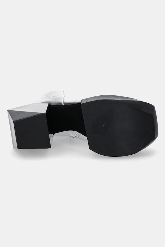 United Nude cizme de piele Stage Boot 1075314116 argintiu