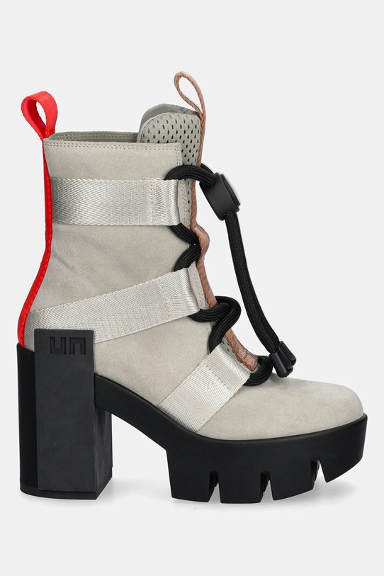 Gležnarji United Nude Grip Nomad Mid II 1076484557 siva AW24