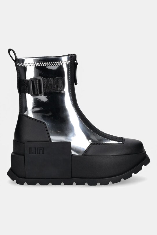 Boty United Nude Roko Bootie II 1077714113 stříbrná AW24