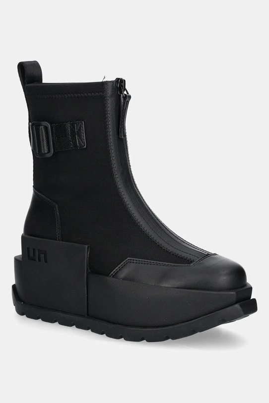 Gležnjače United Nude Roko Bootie II na patentni zatvarač crna 1077756090