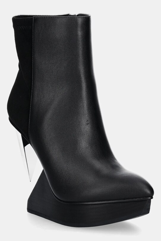 Шкіряні черевики United Nude Edge Bootie без утеплення чорний 1085622916