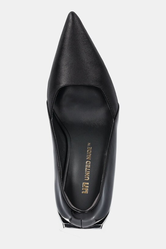 United Nude pantofi de piele Gem Pump Hi negru 108590116