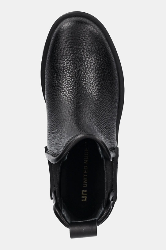 Usnjeni chelsea United Nude Grip Chelsea Lo III črna 1086901192