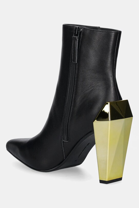 Încălțăminte United Nude cizme de piele Gem Bootie Hi 1087756216 negru