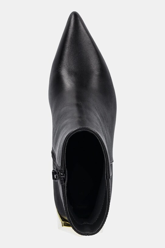 United Nude cizme de piele Gem Bootie Hi negru 1087756216