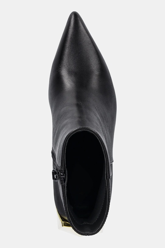 Δερμάτινες μπότες United Nude Gem Bootie Hi μαύρο 1087756216