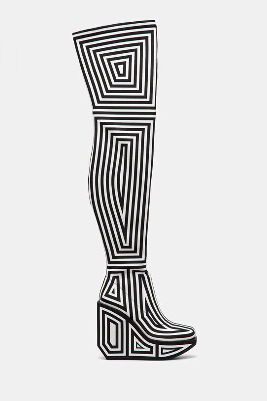 United Nude cizme Wa Long Boot Hi 1087851082 negru AW24