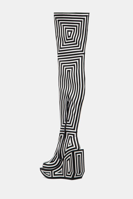 Boty Kozačky United Nude Wa Long Boot Hi 1087851082 černá