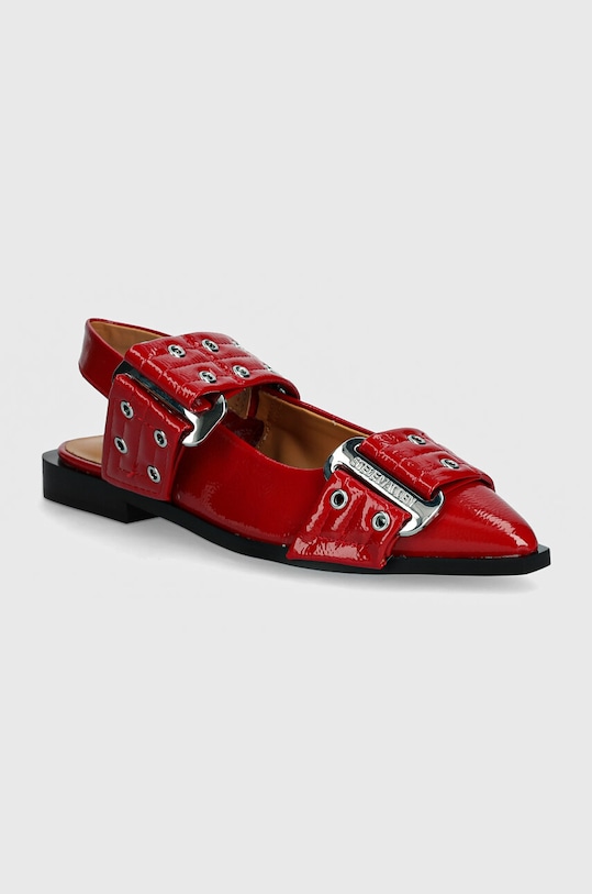 Baleríny Steve Madden Grand Ave imitace lakované kůže červená SM11003257.608