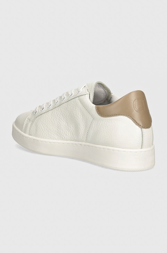 Obuwie Twinset sneakersy skórzane 242TCP012.11786 biały